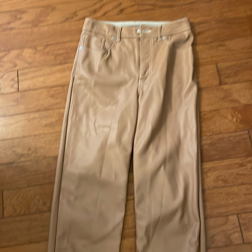 Express leather like pants